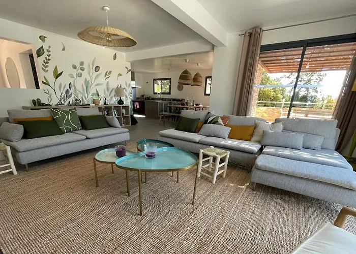 Terra Vecchia, 6 Ou 12 Personnes, Vue Imprenable, Piscine Chauffee * Porto-Vecchio (Corsica)