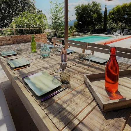 Villa Terra Vecchia, 6 Ou 12 Personnes, Vue Imprenable, Piscine Chauffee Porto Vecchio
