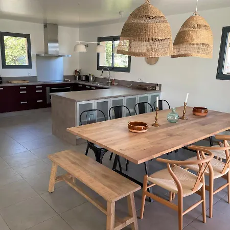 Terra Vecchia, 6 Personnes, Vue Imprenable, Piscine Chauffee Porto-Vecchio (Corsica)