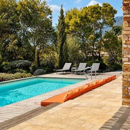Villa Terra Vecchia, 6 Personnes, Vue Imprenable, Piscine Chauffee